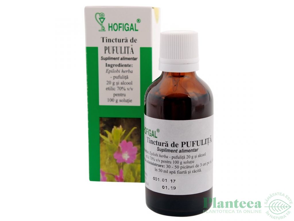 Tinctura pufulita 50ml - HOFIGAL