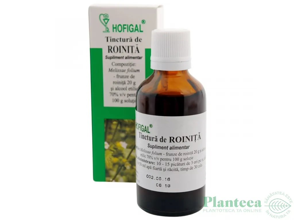 Tinctura roinita [melissa] 50ml - HOFIGAL