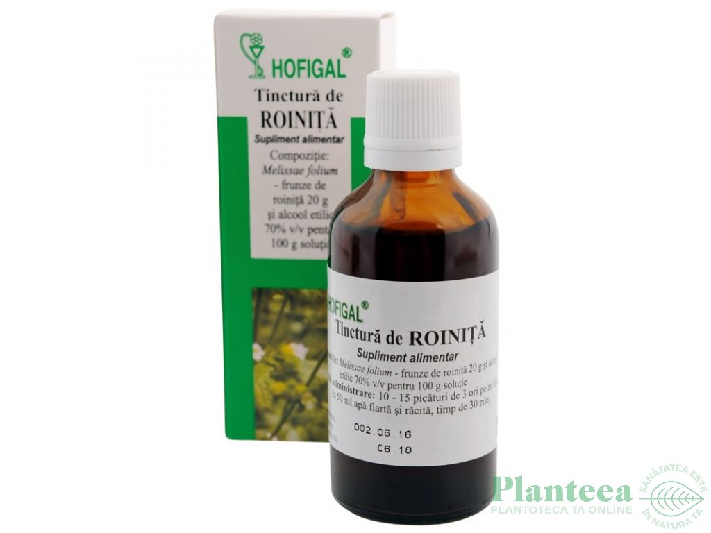 Tinctura roinita [melissa] 50ml - HOFIGAL