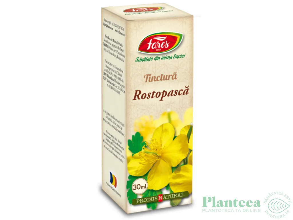 Tinctura rostopasca 30ml - FARES