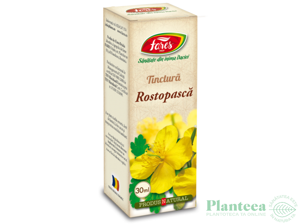 Tinctura rostopasca 30ml - FARES