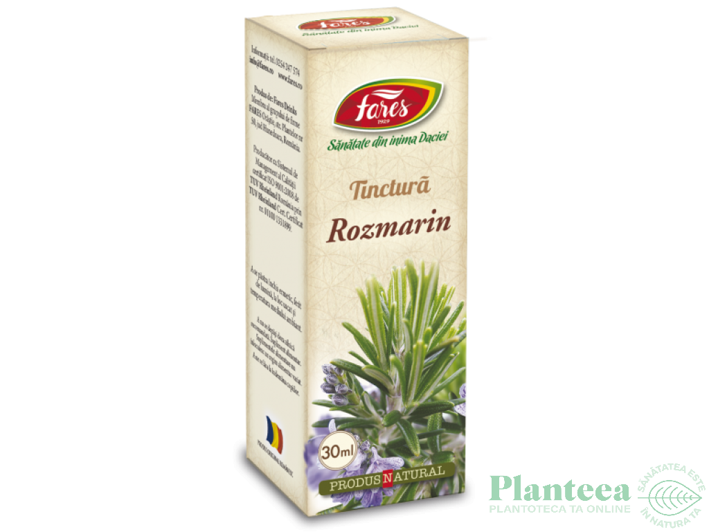 Tinctura rozmarin 30ml - FARES