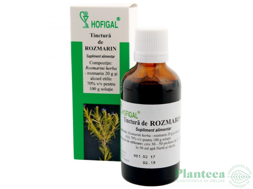 Tinctura rozmarin 50ml - HOFIGAL