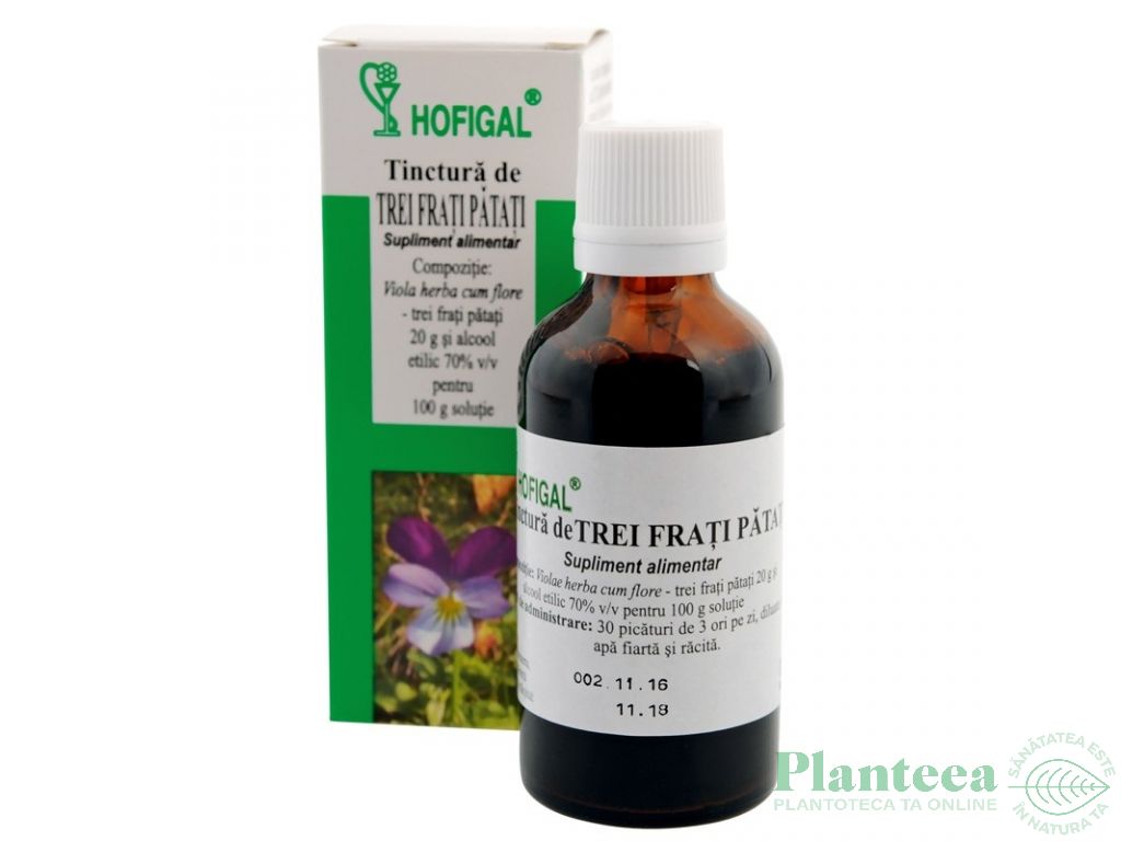 Tinctura trei frati patati 50ml - HOFIGAL