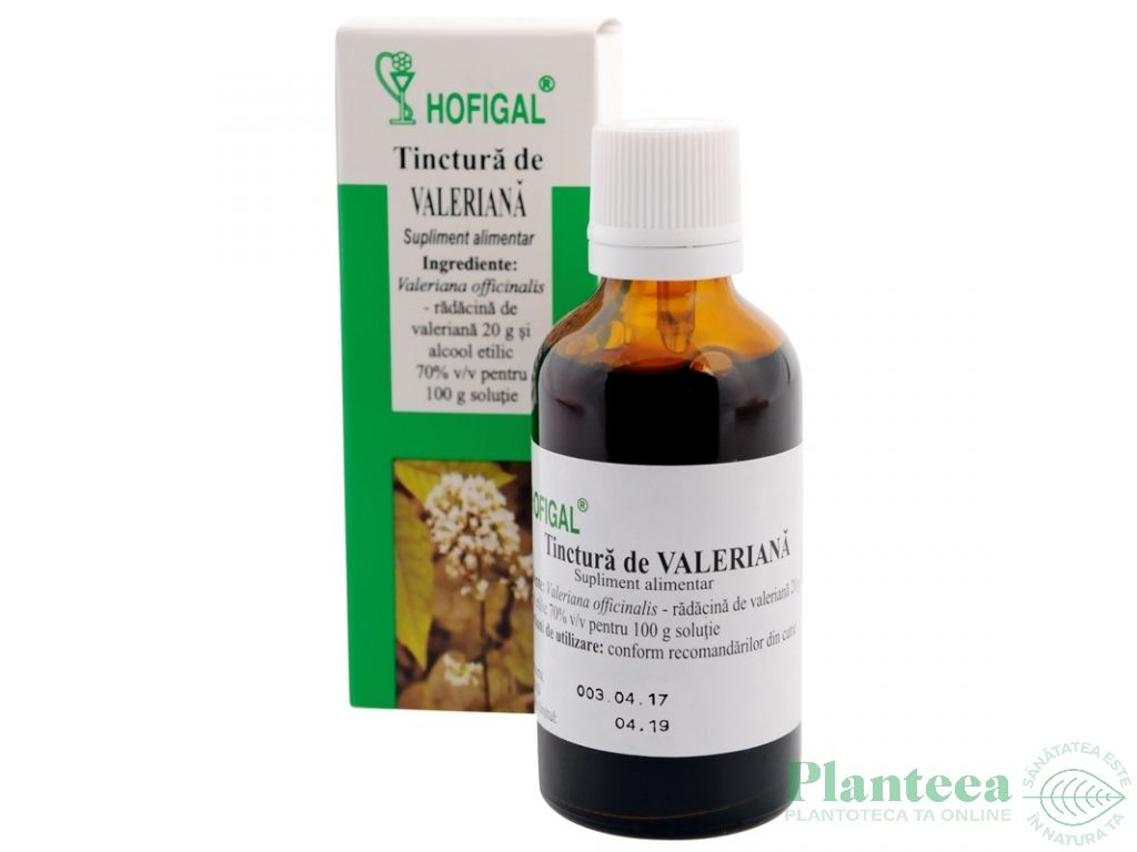 Tinctura valeriana 50ml - HOFIGAL