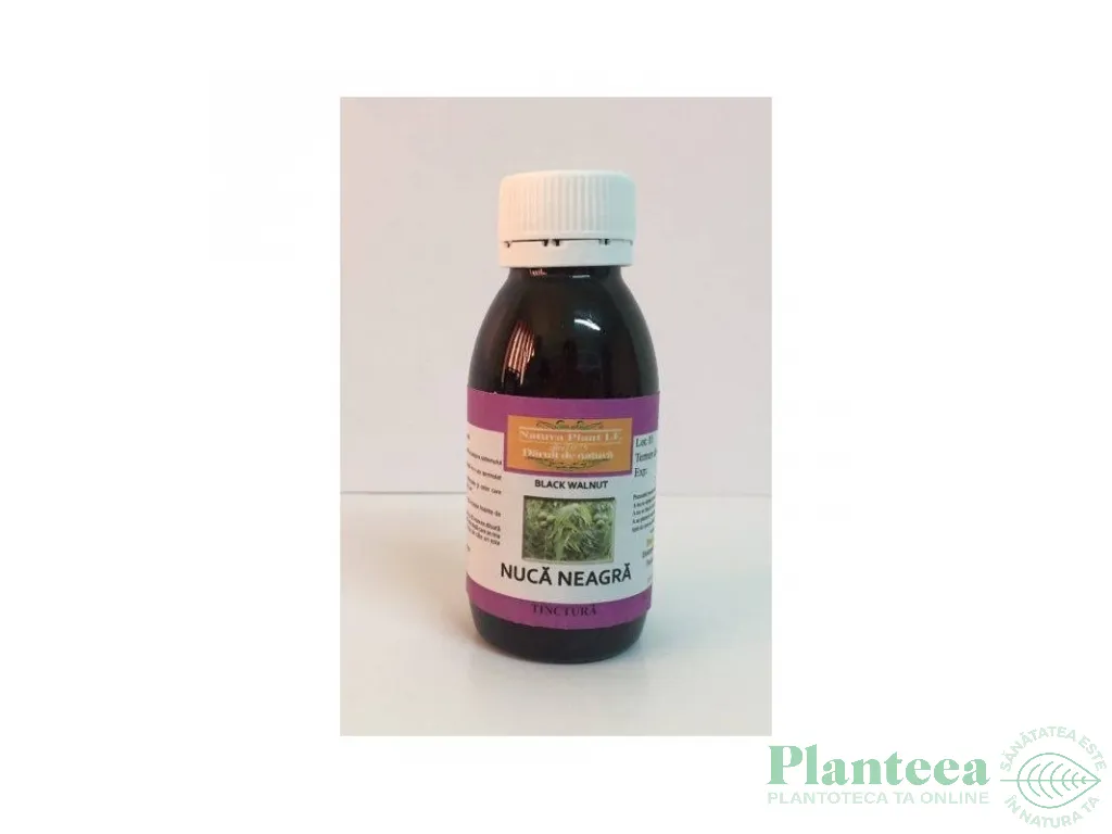 Tinctura nuca neagra 100ml - NATURA PLANT IF