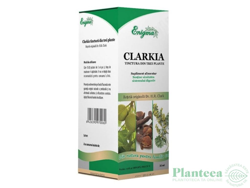 Tinctura 3plante Clarkia 50ml - ZEPPER