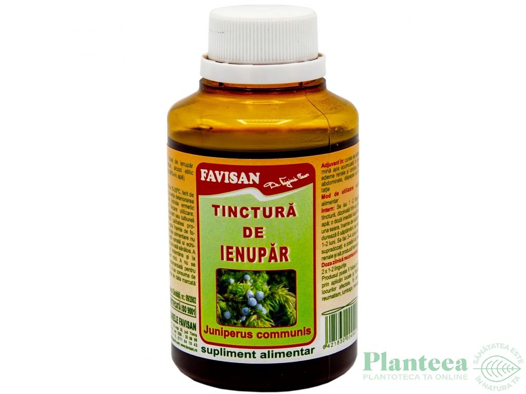 Tinctura ienupar 100ml - FAVISAN