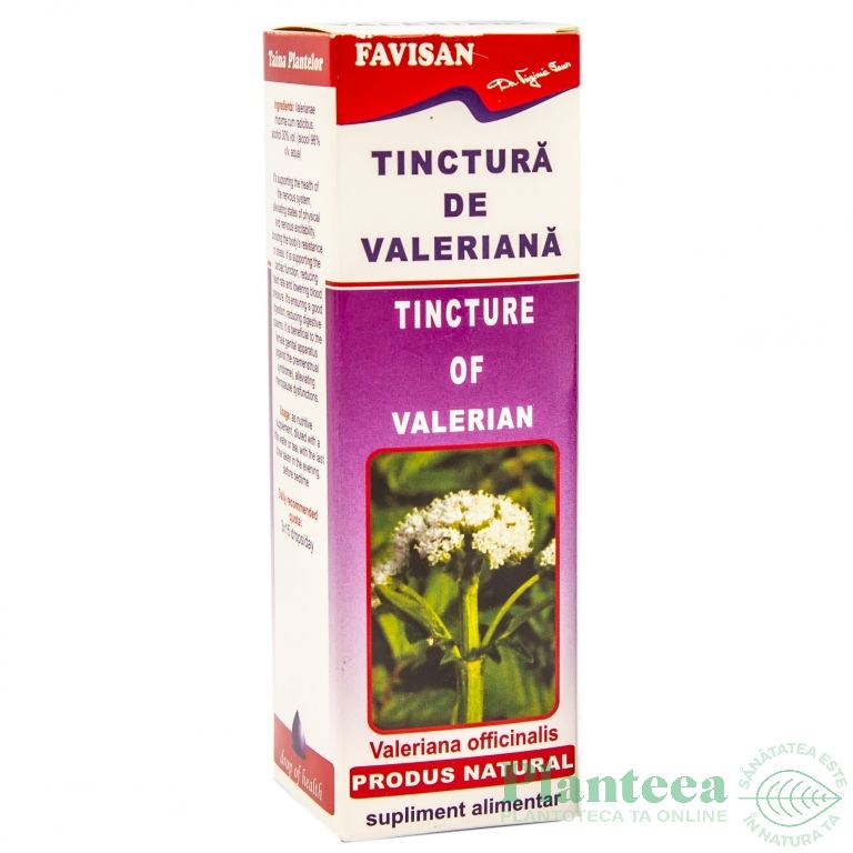 tinctura de valeriana pentru slabit