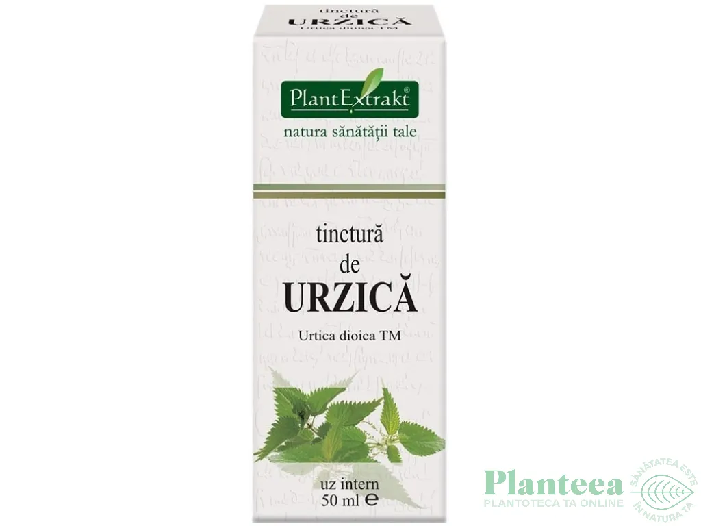 Tinctura urzica 50ml - PLANTEXTRAKT
