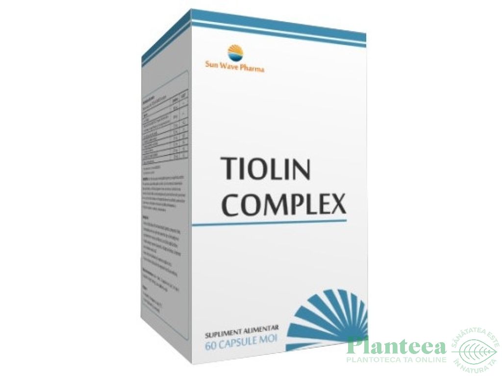 Tiolin complex 60cps - SUN WAVE PHARMA
