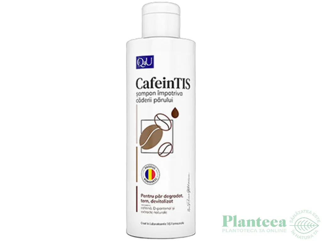Sampon imp caderii parului Q4U CafeinTis 200ml - TIS