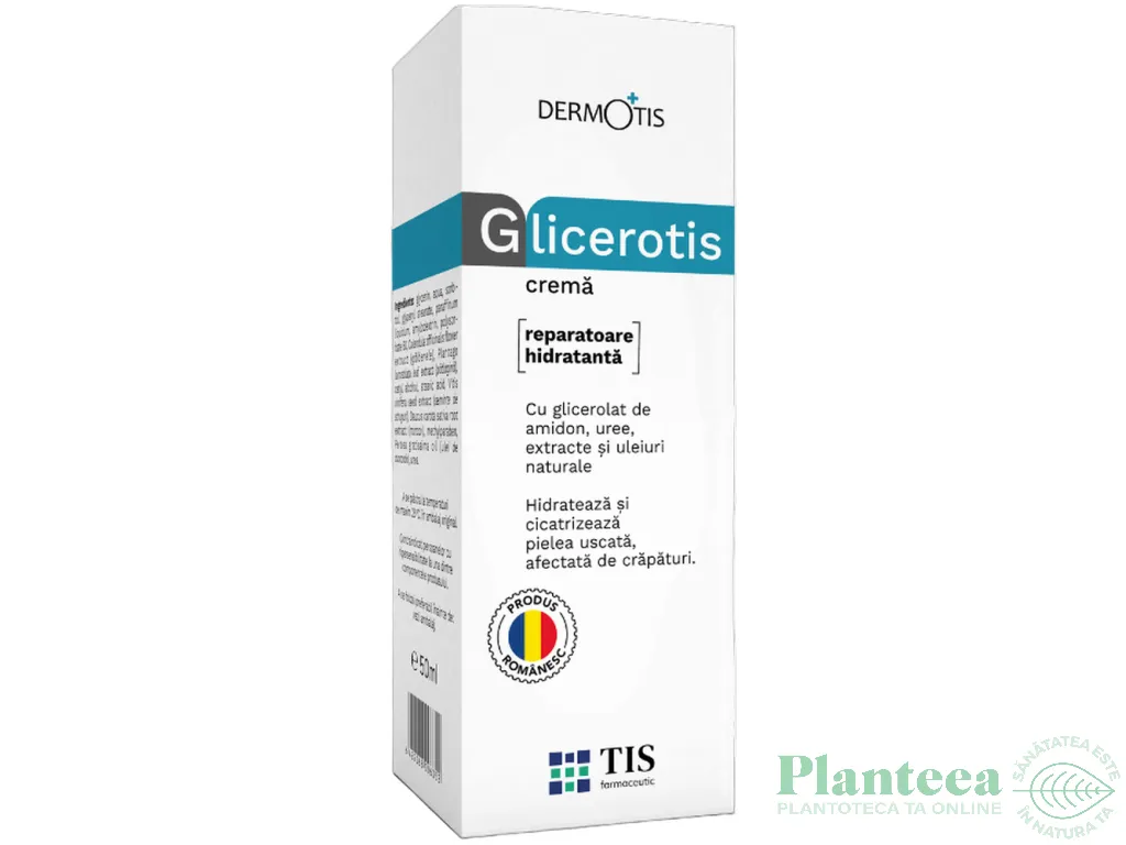Crema reparatoare hidratanta GliceroTis 50ml - TIS