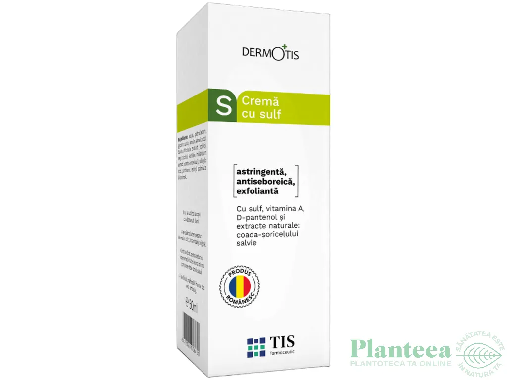 Crema sulf DermoTis 50ml - TIS
