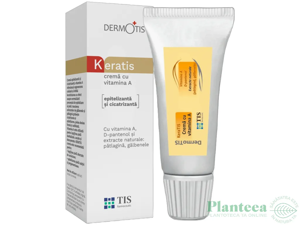 Crema vitamina A epitelizanta cicatrizanta KeraTis 20ml - TIS