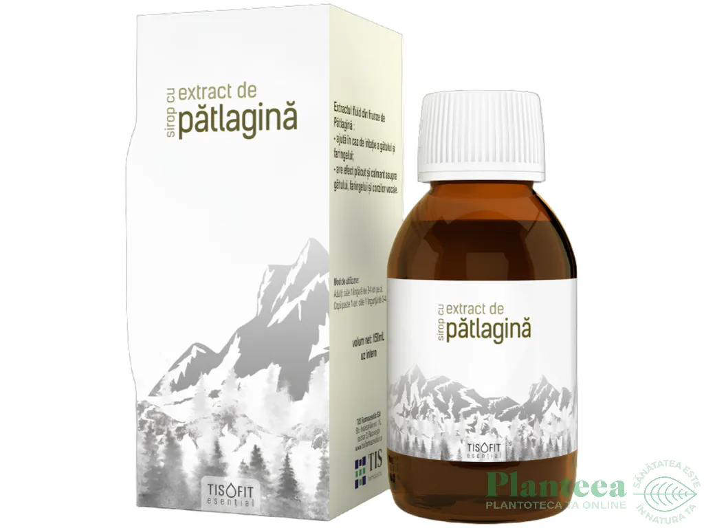 Sirop patlagina TisoFit 150ml - TIS