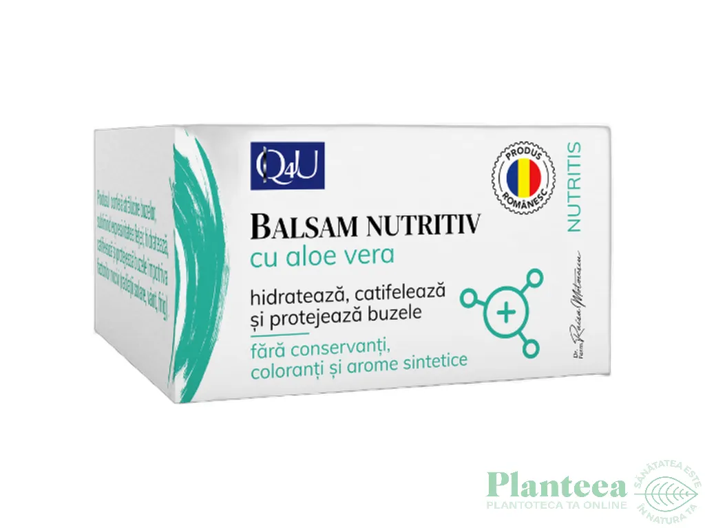 Balsam buze nutritiv aloe vera 6g - TIS