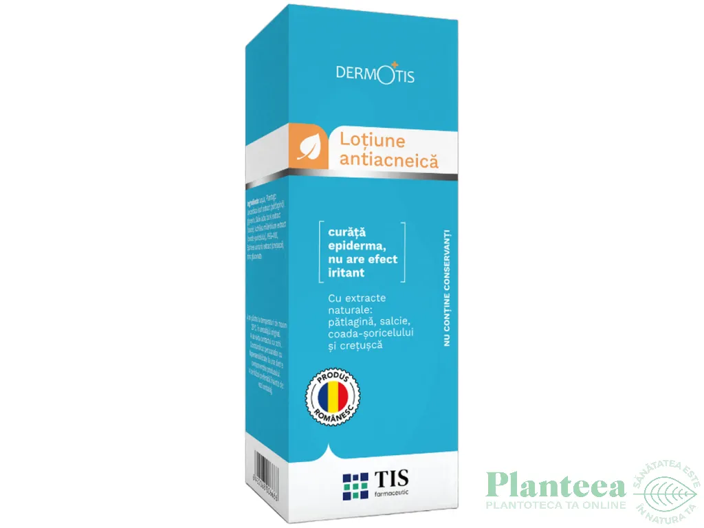 Lotiune antiacneica DermoTis spray 50ml - TIS