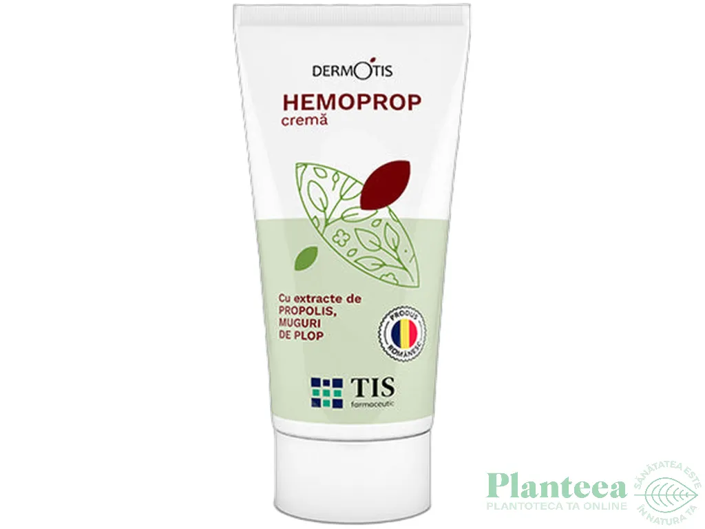 Crema antihemoroidala Hemoprop DermoTis 50ml - TIS