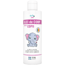 Ulei corp uleiuri naturale pentru copii Baby4You 250ml - TIS