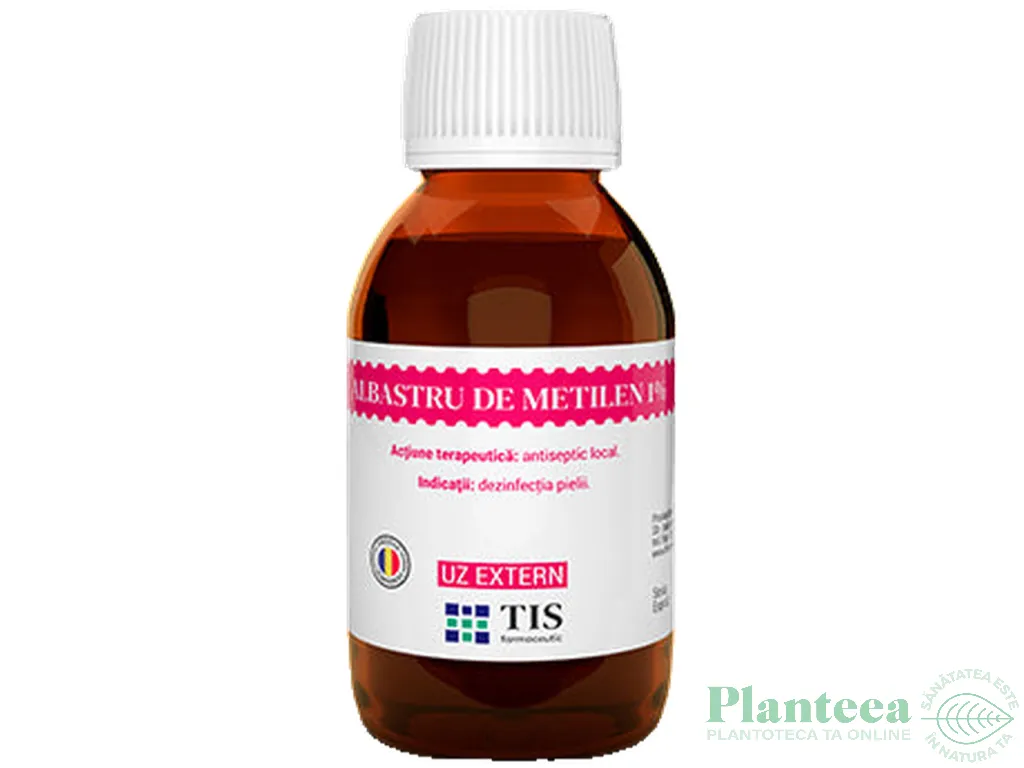 Albastru metilen 1% 100ml - TIS