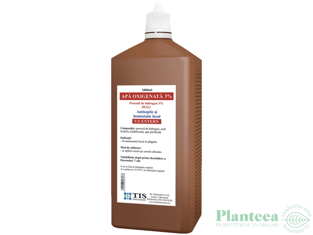 Apa oxigenata 3% 1L - TIS
