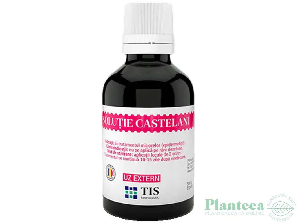 Solutie Castelani fara fucsina 25ml - TIS