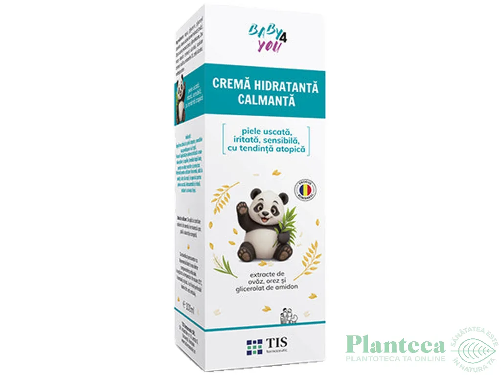 Crema hidratanta calmanta  piele atopica Baby4You 100ml - TIS