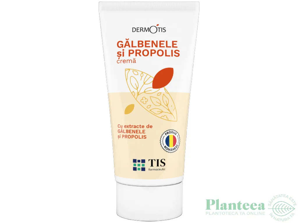 Crema galbenele propolis DermoTis 50ml - TIS