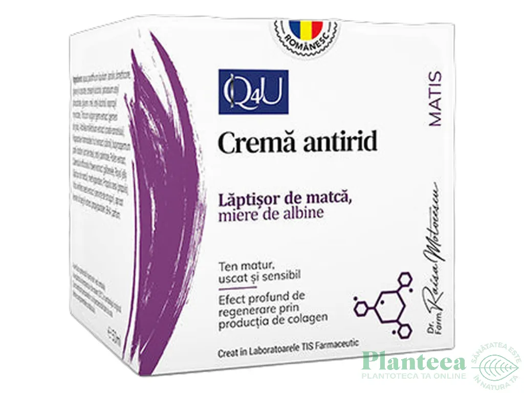 Crema antirid laptisor matca Q4U MaTis 50ml - TIS