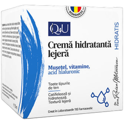 Crema hidratanta lejera musetel vitamine Q4U HidraTis 50ml - TIS