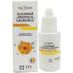 Glicerina boraxata galbenele propolis 25ml - TIS