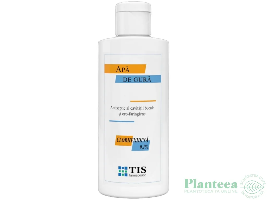 Apa gura clorhexidina 0,1% Tisodent 150ml - TIS