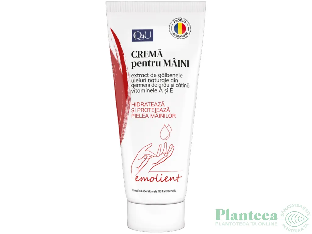 Crema maini emolienta Q4U 100ml - TIS