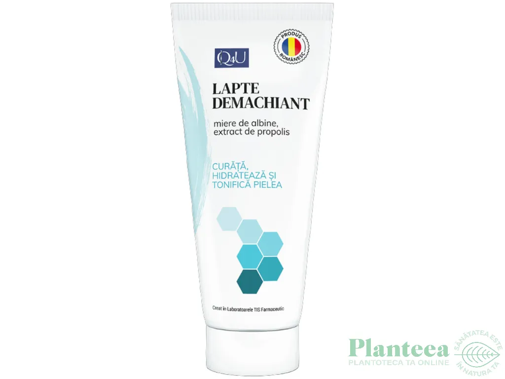Lapte demachiant Q4U 100ml - TIS