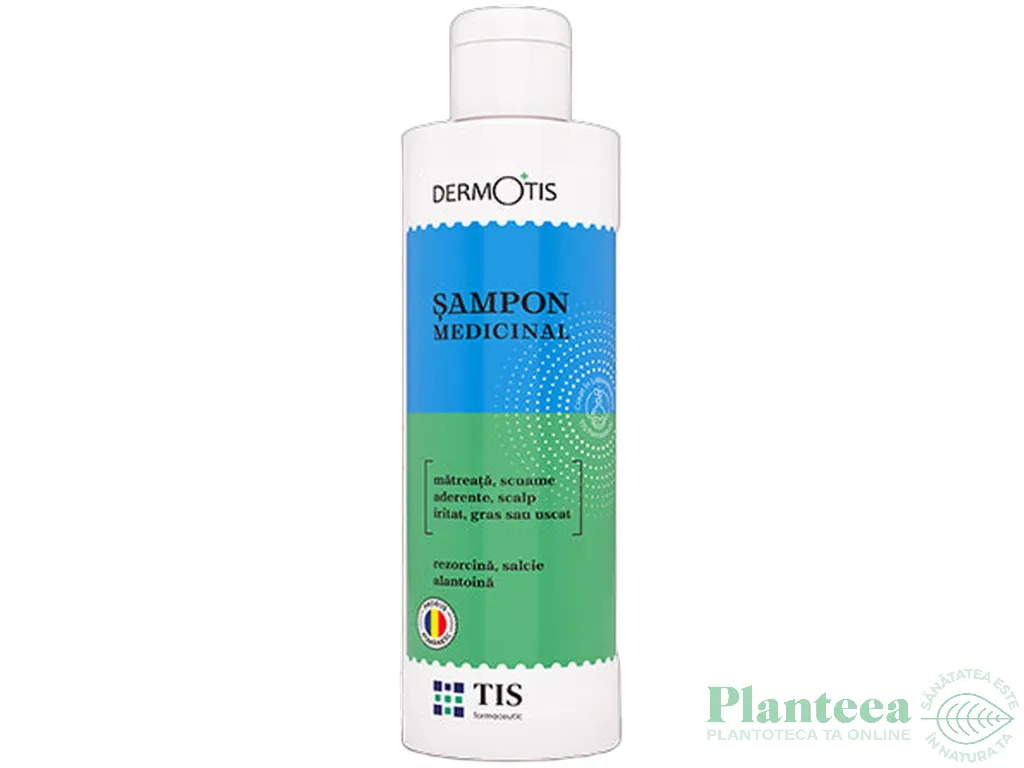 Sampon medicinal tratament rezorcina DermoTis 120ml - TIS