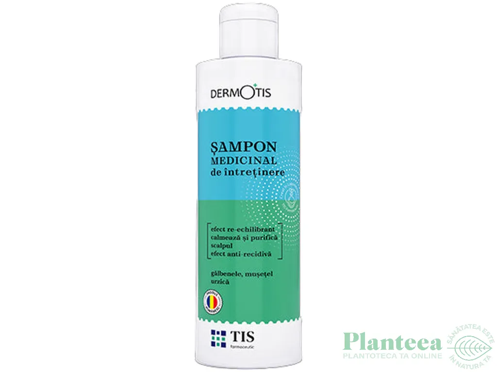 Sampon medicinal intretinere DermoTis 120ml - TIS