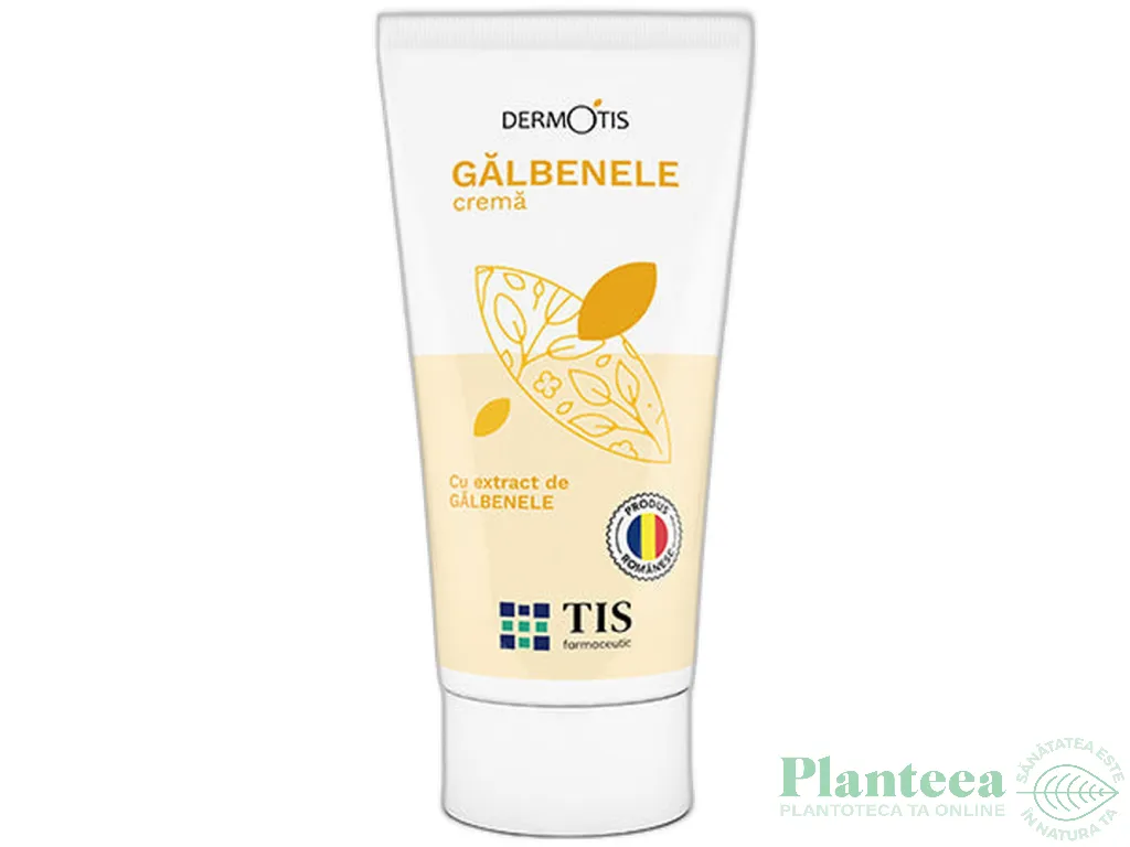 Crema galbenele DermoTis 50ml - TIS