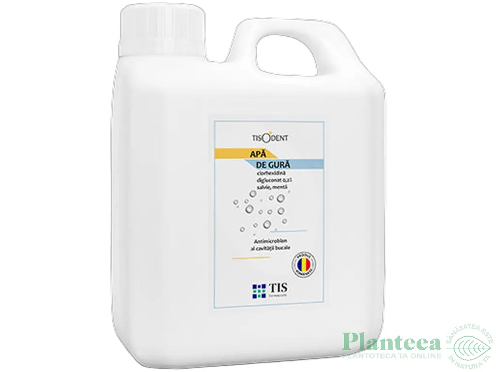 Apa gura clorhexidina 0,2% Tisodent 1L - TIS