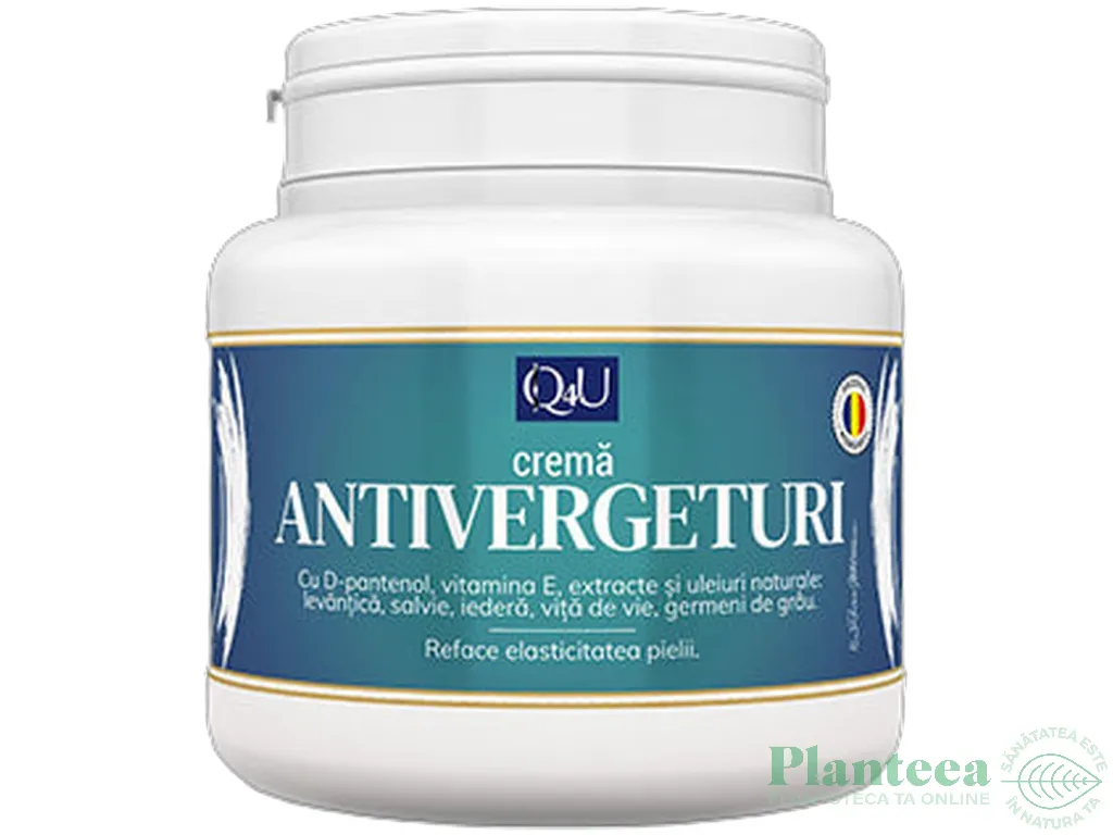 Crema antivergeturi Q4U 500ml - TIS