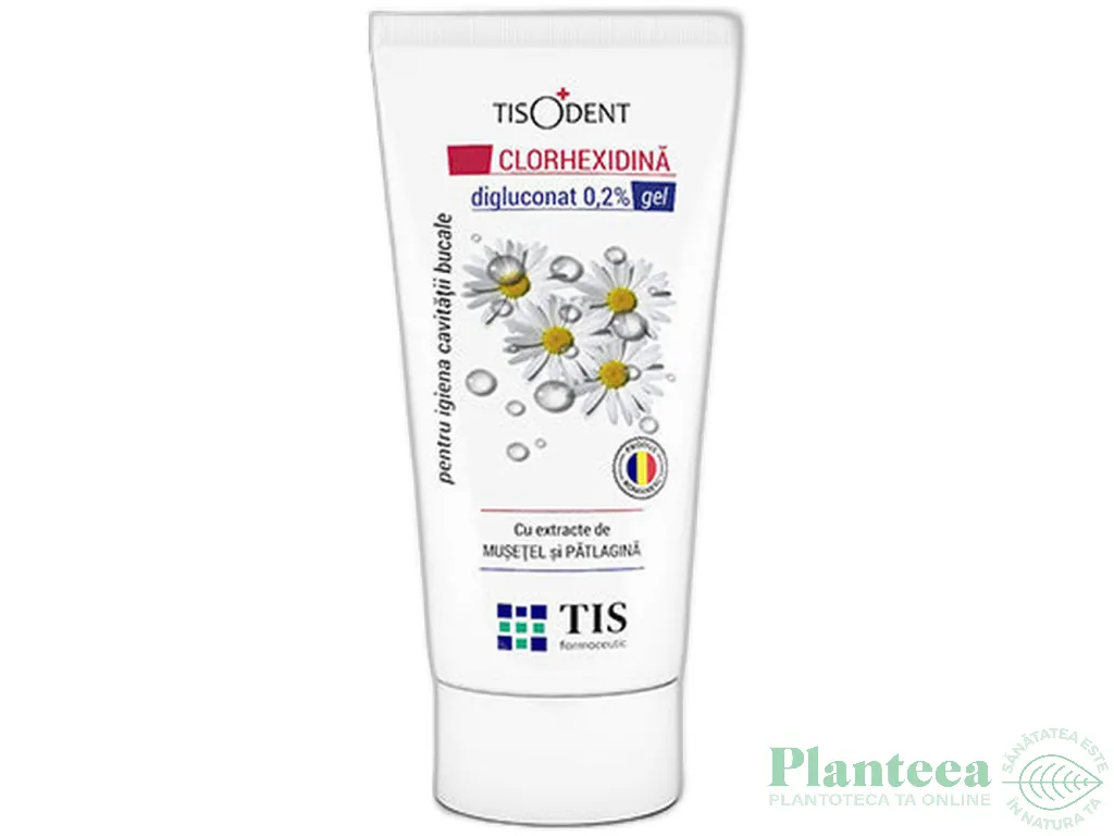Gel igiena bucala clorhexidina Tisodent 50ml - TIS