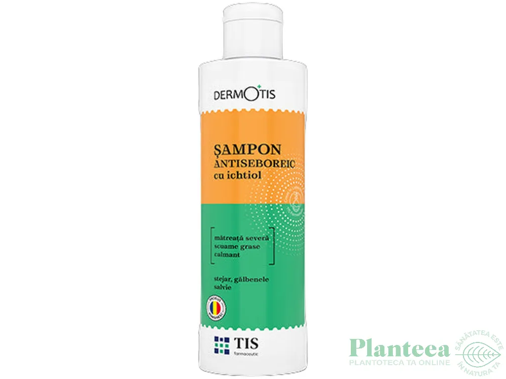 Sampon antiseboreic ichtiol DermoTis 120ml - TIS