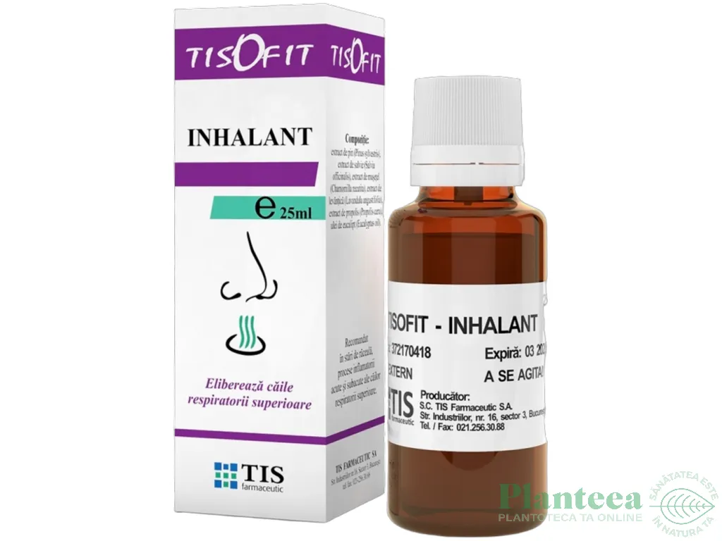 Inhalant nazal Tisofit 25ml - TIS
