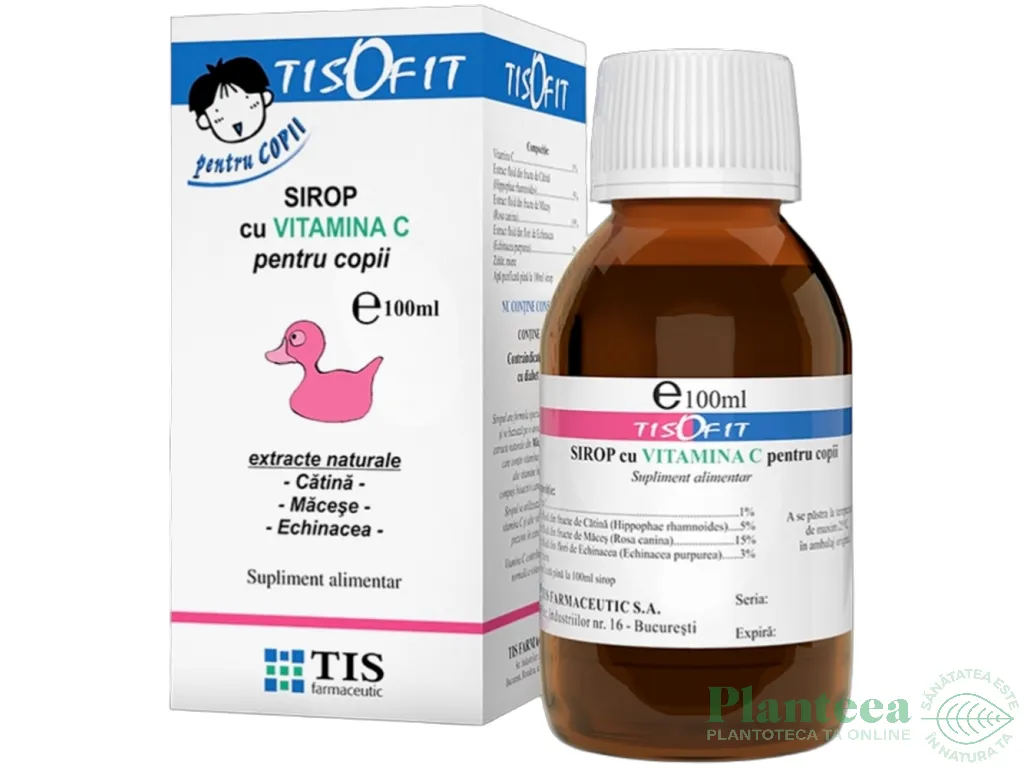 Sirop vitamina C copii 100ml - TIS