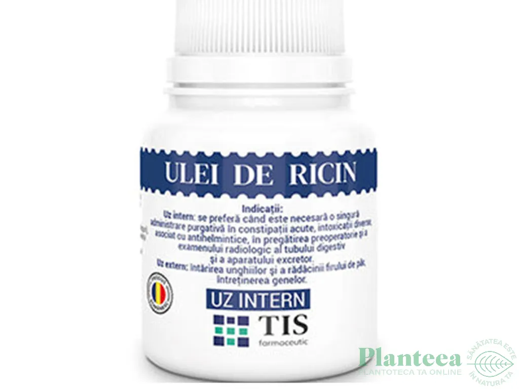 Ulei ricin 25ml - TIS
