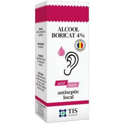 Alcool boricat 4% 25ml - TIS