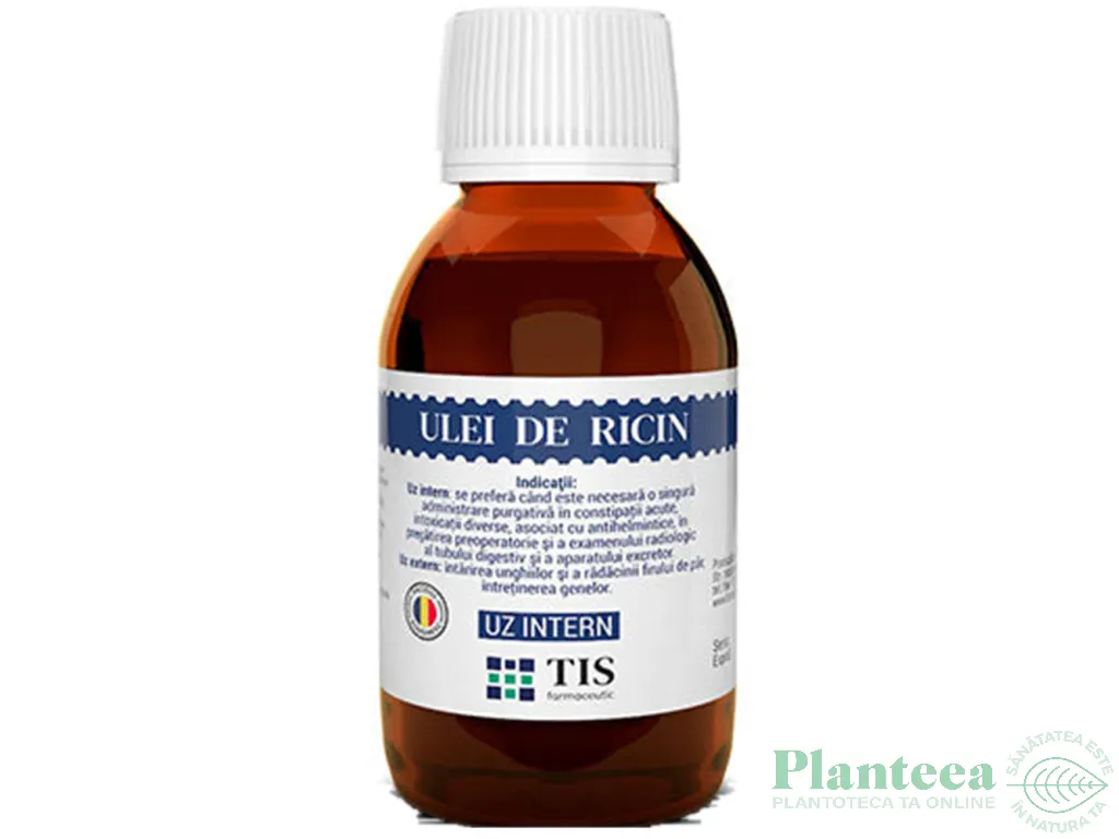 Ulei ricin 100ml - TIS