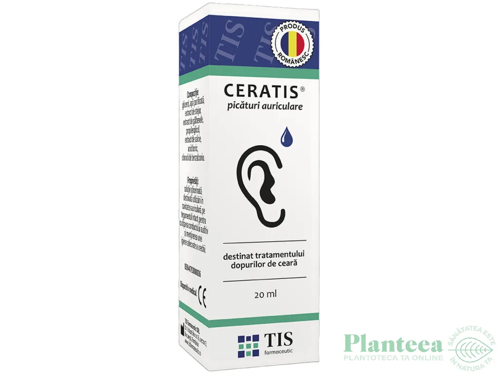 Picaturi auriculare Ceratis 20ml - TIS