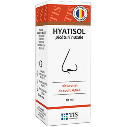 Picaturi nazale Hyatisol 10ml - TIS