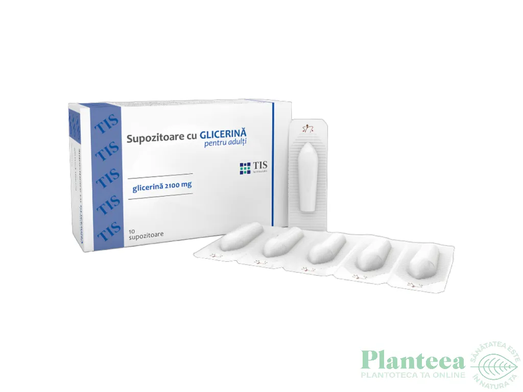 Supozitoare glicerina adulti 10b - TIS